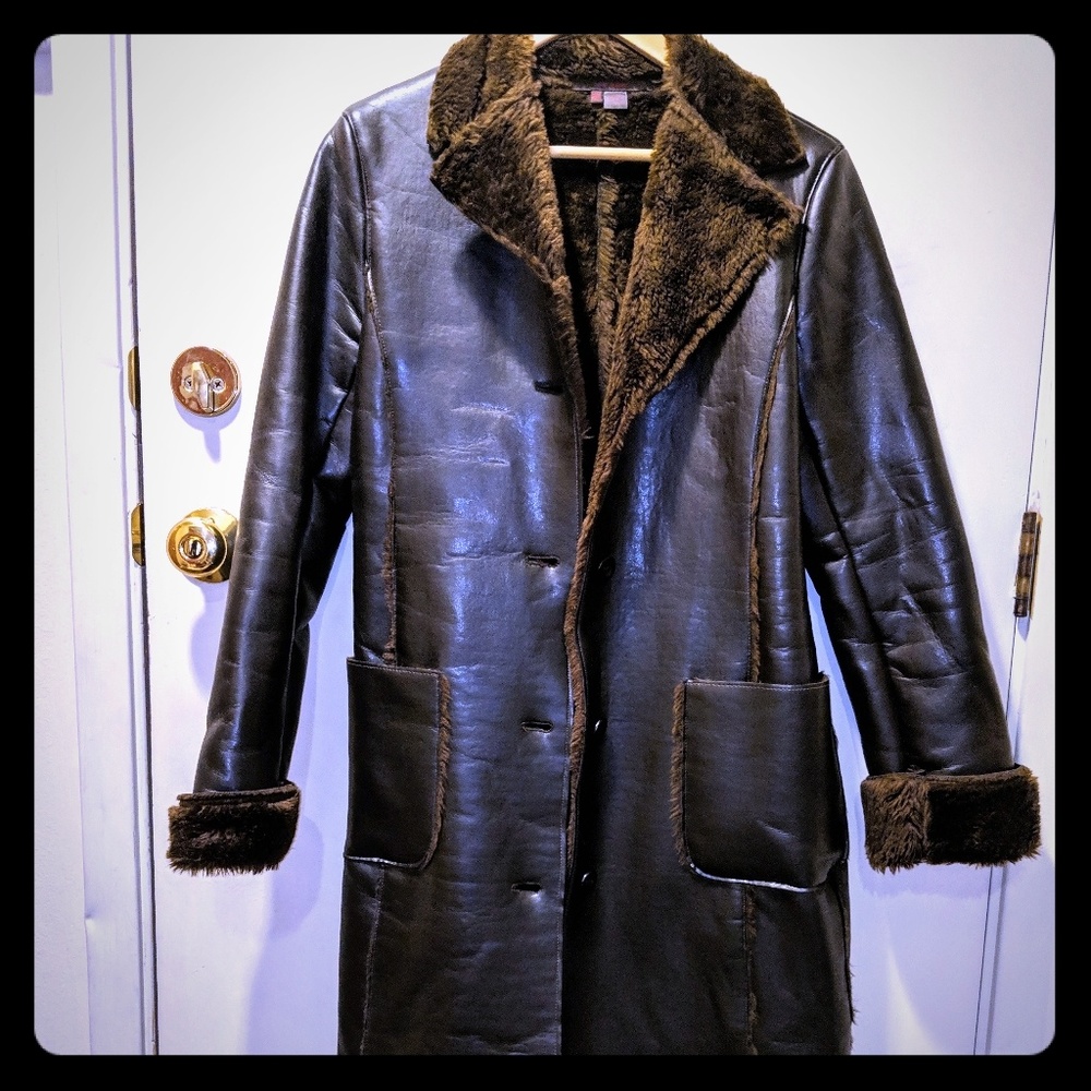 ⬇️EUC 💥 Women's M Zara Basics Trench/ Winter Coat